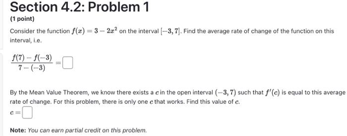 Solved Section 4.2: Problem 1 (1 Point) Consider The | Chegg.com