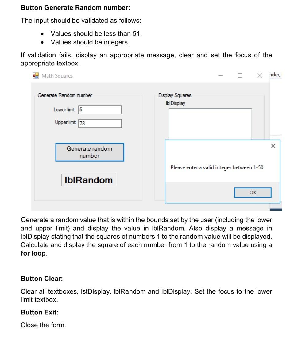 Solved Prac7.1 MATH SQUARES You have to write a program that | Chegg.com