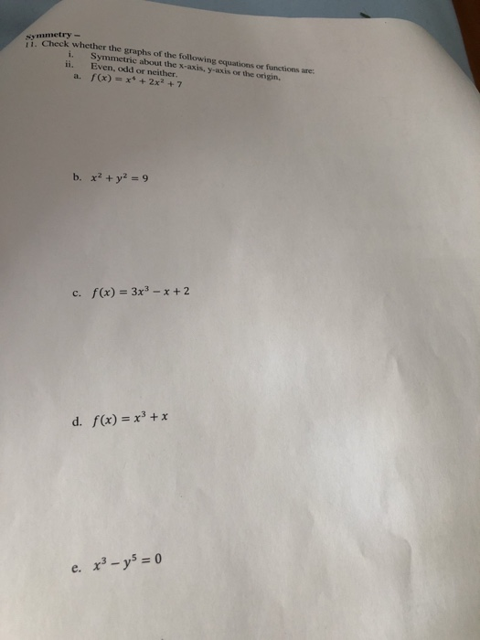 assignment 4 quiz 1 symmetry ordered pairs and graphs