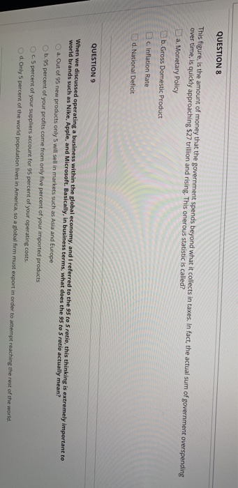 Solved Question Completion Status: QUESTION 1 As discussed | Chegg.com