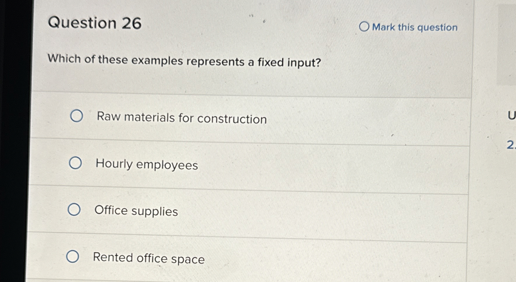 Solved Question 26Mark this questionWhich of these examples | Chegg.com
