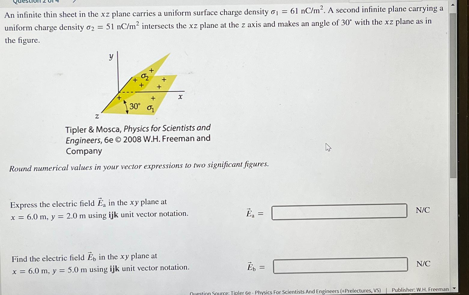 Solved An infinite thin sheet in the xz ﻿plane carries a | Chegg.com