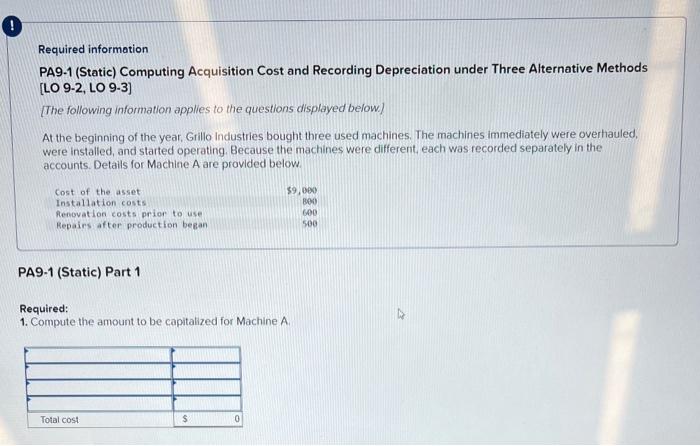 Solved Required information E9-2 (Static) Computing and | Chegg.com