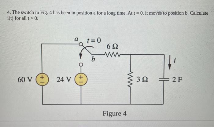 Solved 1. Determine the time constant for the circuit in | Chegg.com