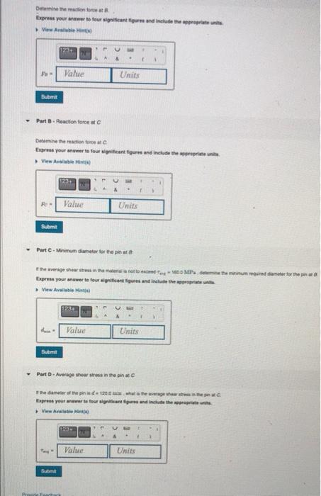 Solved Learning Goal: To analyze a beam subjected to a | Chegg.com