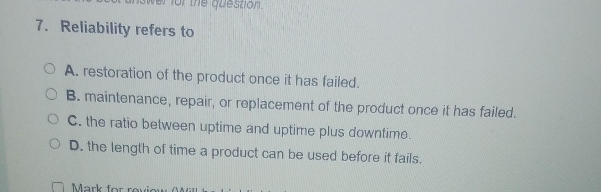 Solved 1. Costs of inspectors, testing, testing equipment,