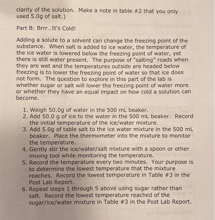 Solved Solutions are homogeneous mixtures of two or more