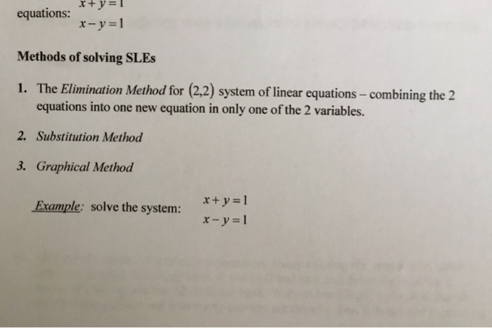 3 variable system of equations solver when one only has 2