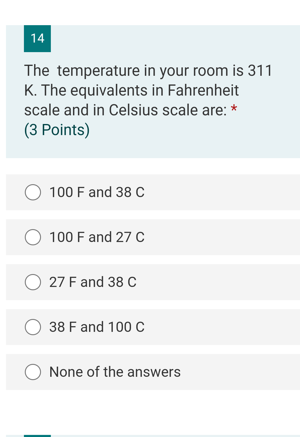 27 fahrenheit clearance in celsius