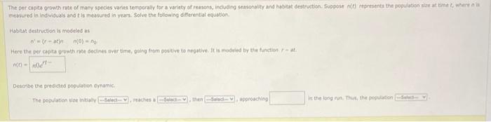 Solved The Noyes-Whitney equation for the dynamics of the | Chegg.com