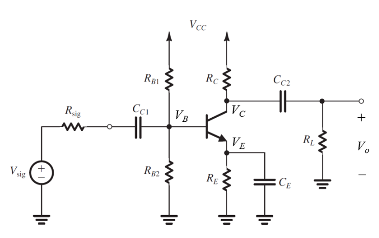 Solved Consider The Common-emitter Amplifier Shown Below | Chegg.com