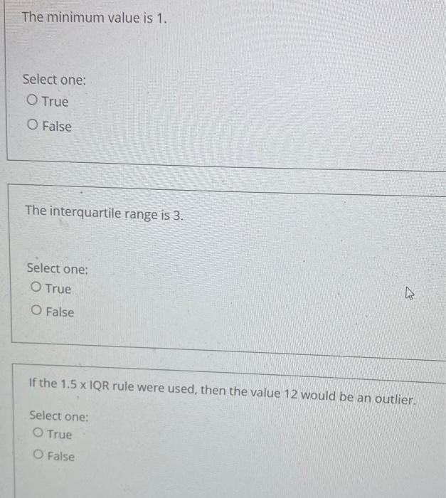 Solved Consider the following box plot: 2 6 8 10 12 | Chegg.com