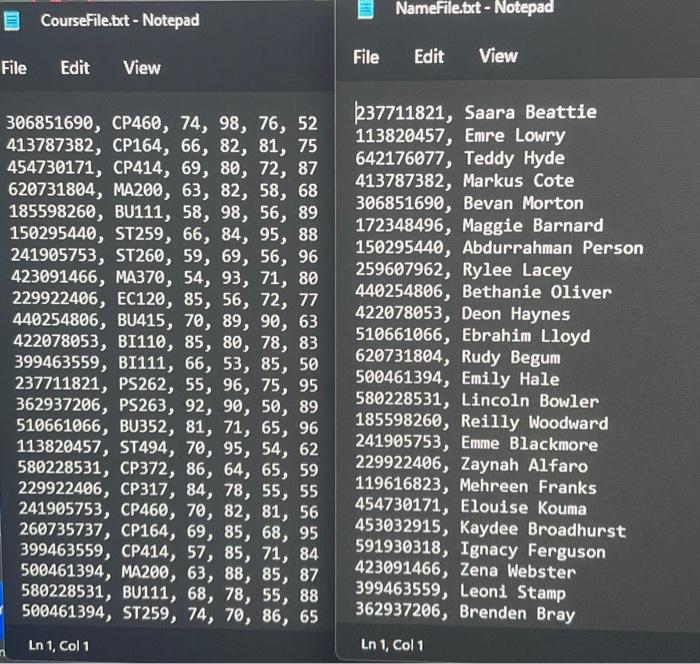 Solved How to make a split function for this code to work? | Chegg.com