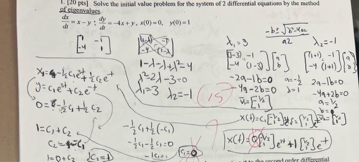 Solved (Differential Equations) Can I Get The Correct | Chegg.com