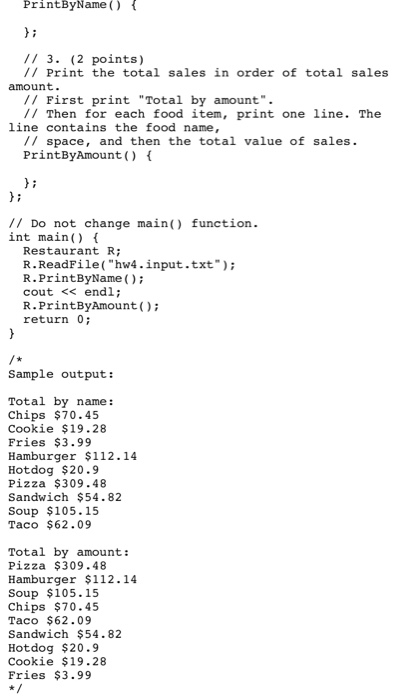 Solved C++, please solve it step by step. | Chegg.com