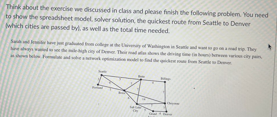 Solved Think about the exercise we discussed in class and | Chegg.com