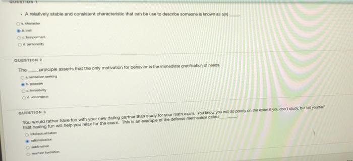 Solved Hey I just wanted to make sure my answers were corect | Chegg.com