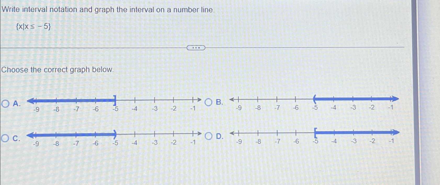 Solved Write interval notation and graph the interval on a | Chegg.com