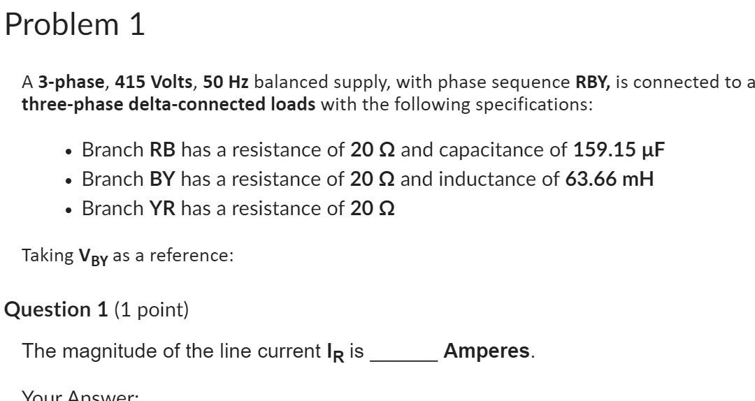 solved-a-3-phase-415-volts-50hz-balanced-supply-with-chegg
