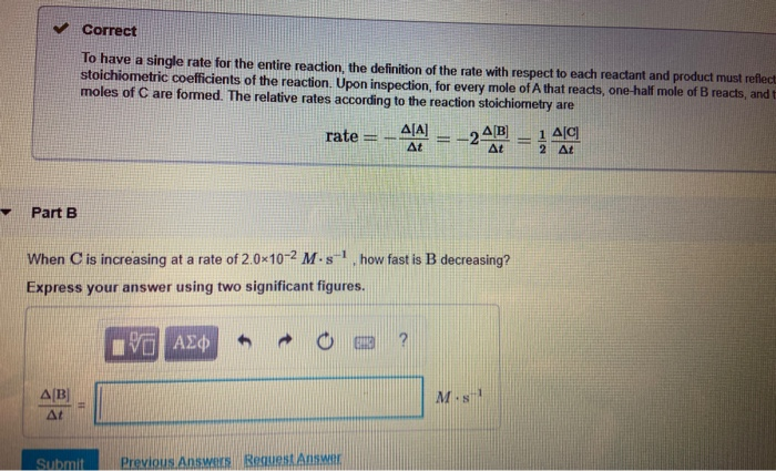 Solved Consider The Reaction A(g) + B(g)+2C(g). You May Want | Chegg.com