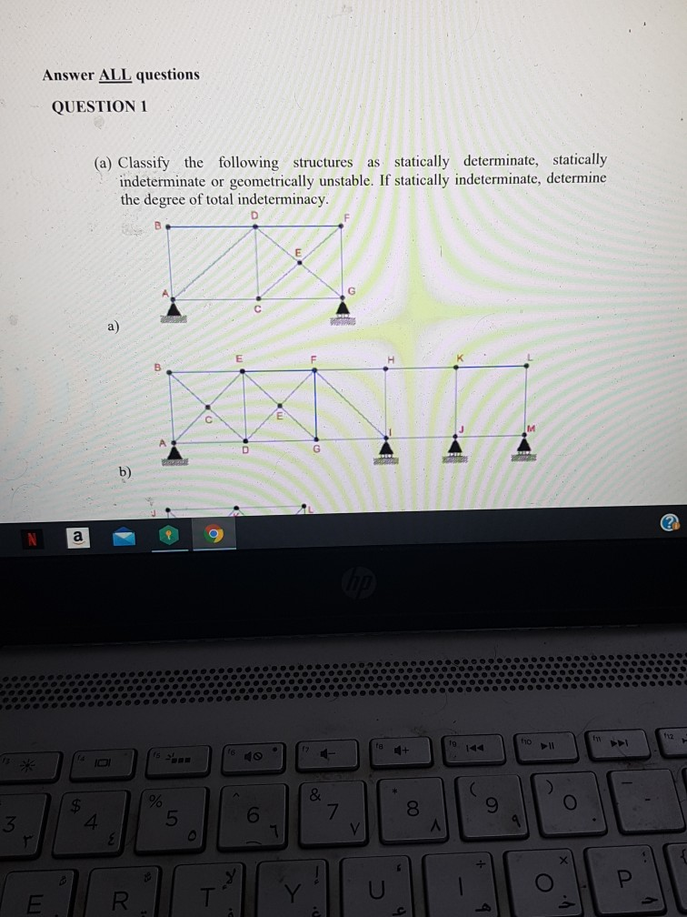 Solved Answer ALL questions QUESTION 1 (a) Classify the | Chegg.com