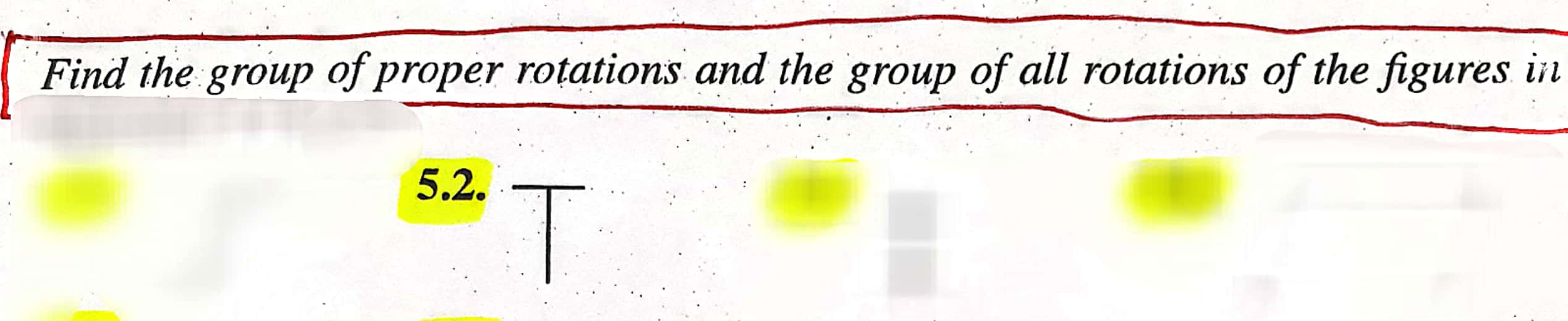 Proper Rotation Group Solved Find the group of proper rotations and the group of | Chegg.com