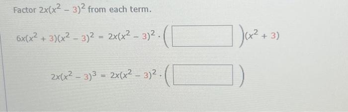2 left x 3 right 2