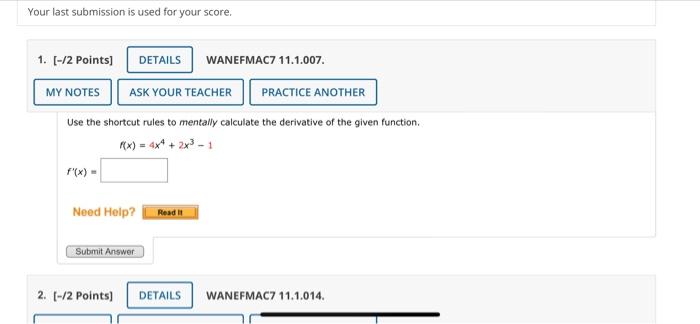 Solved Use the shortcut rules to mentally calculate the | Chegg.com