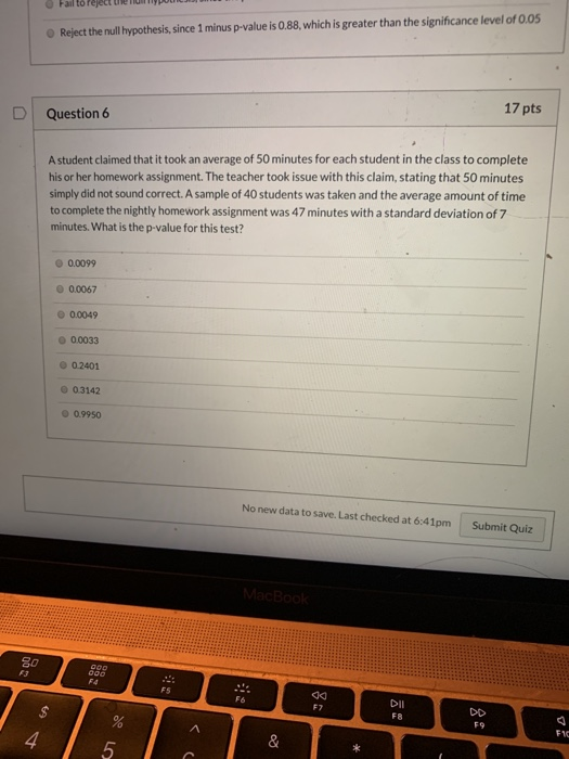 Solved A researcher conducted an experiment regarding the | Chegg.com