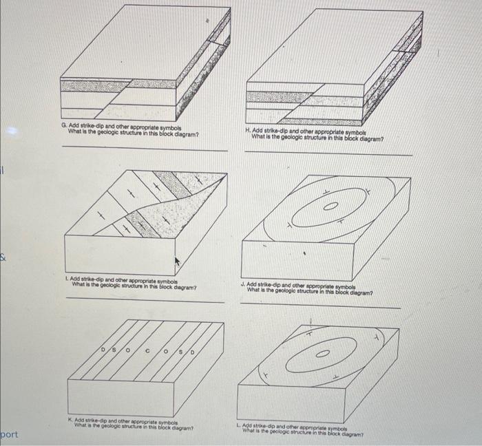 Structural Geology Lab Identifying Geologic | Chegg.com