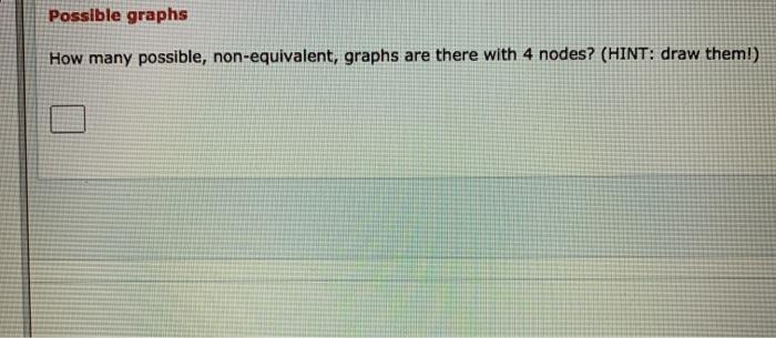 Solved Esignment ES Simple graphs A graph which is SIMPLE | Chegg.com