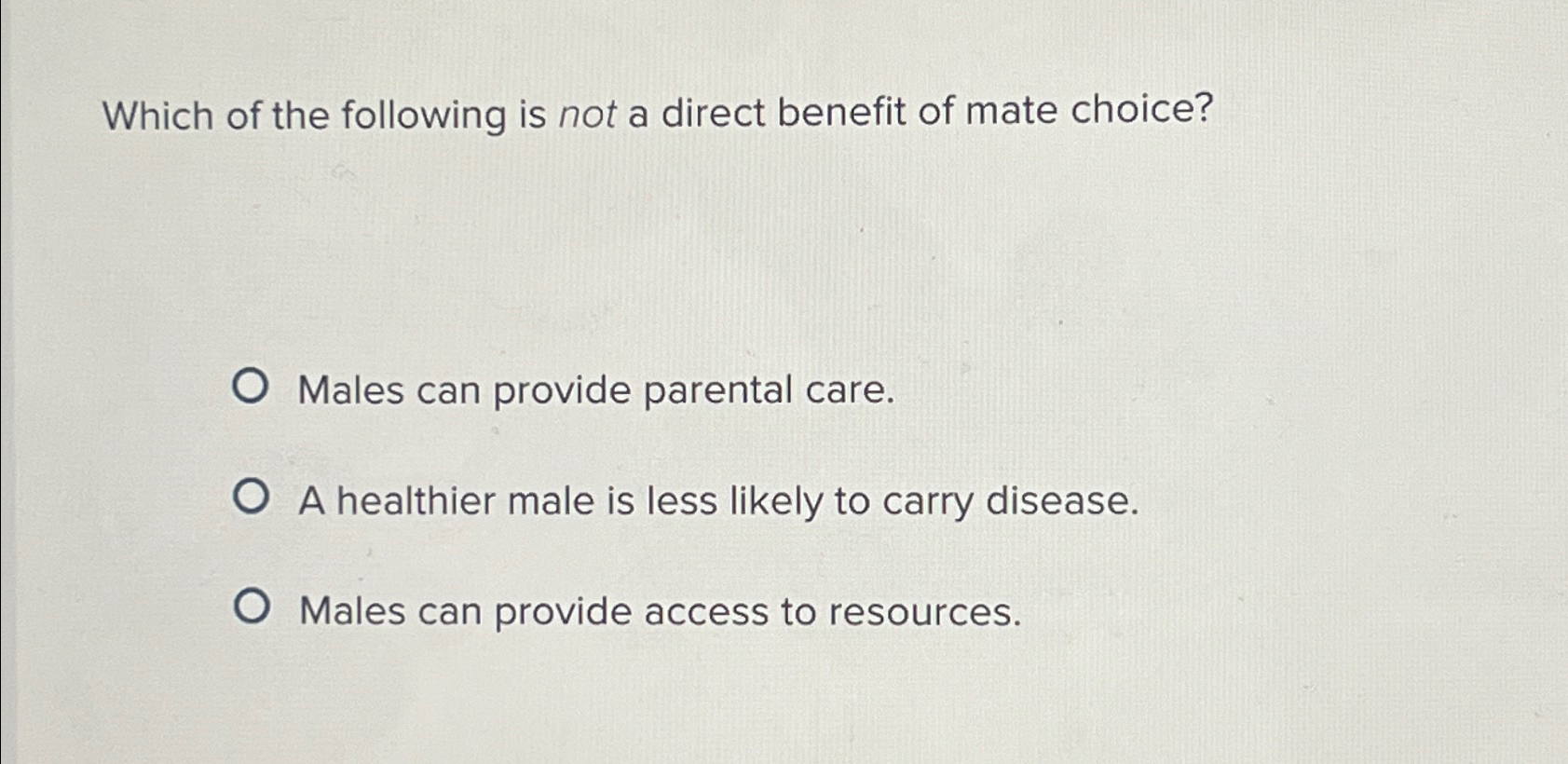Solved Which of the following is not a direct benefit of | Chegg.com