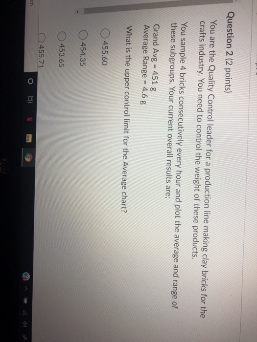 Solved Question 1 (1 point) Which of the Basic Quality tools | Chegg.com