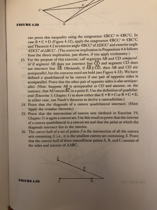 Solved Greenberg Euclidean and Non-Euclidean Geometries, | Chegg.com