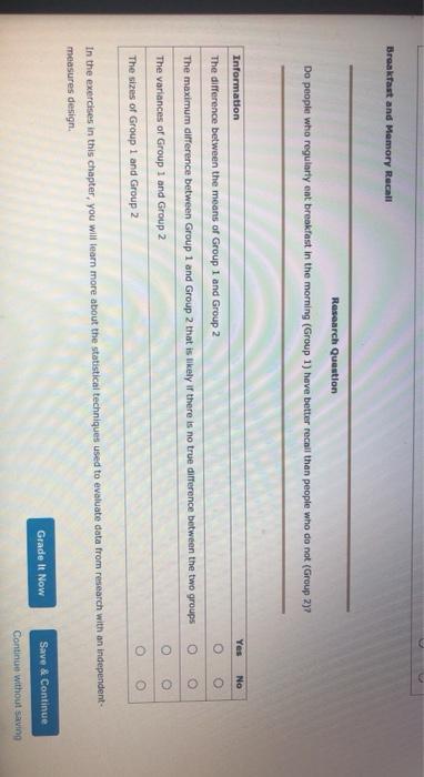 Solved Problem Set: Chapter 10 The Test for Two Independent | Chegg.com