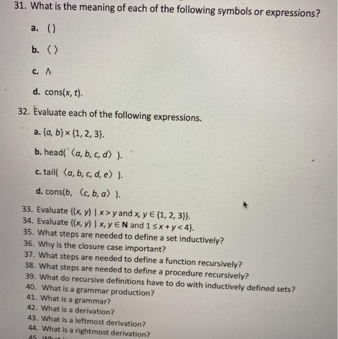 Solved Explain the meaning of the following C