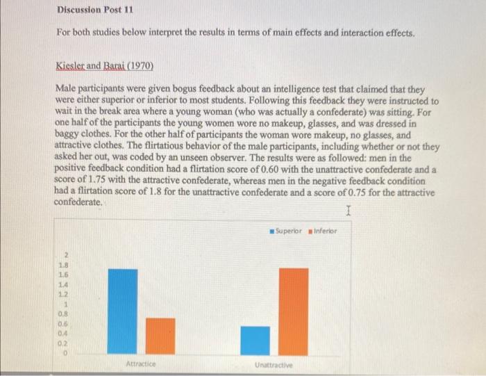 Solved For Both Studies Below Interpret The Results In Terms | Chegg.com