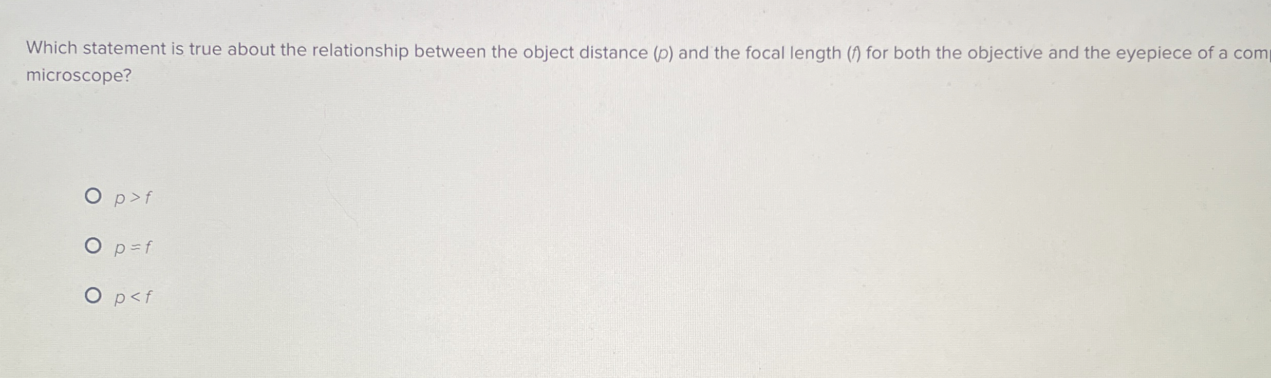 Solved Which statement is true about the relationship | Chegg.com