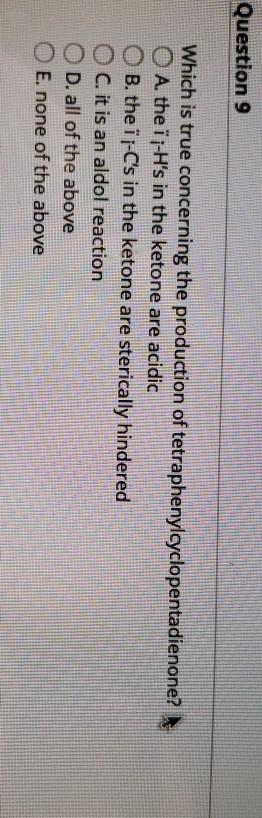 Question 9 Which Is True Concerning The Production Of Chegg Com