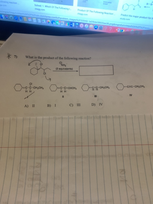 Solved Solved: 1 Which Of The Following Product Of The | Chegg.com