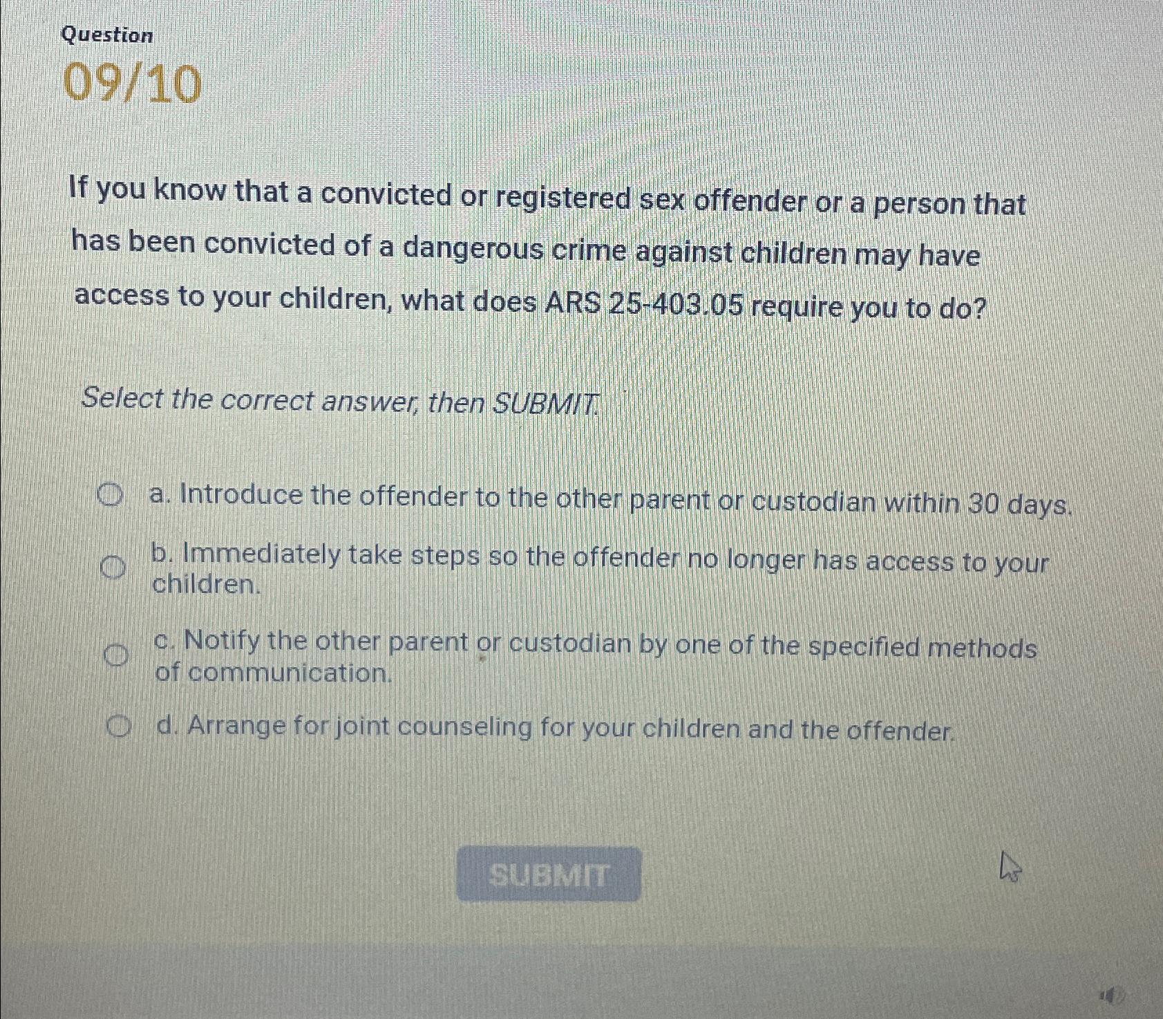 Solved Question0910If you know that a convicted or | Chegg.com