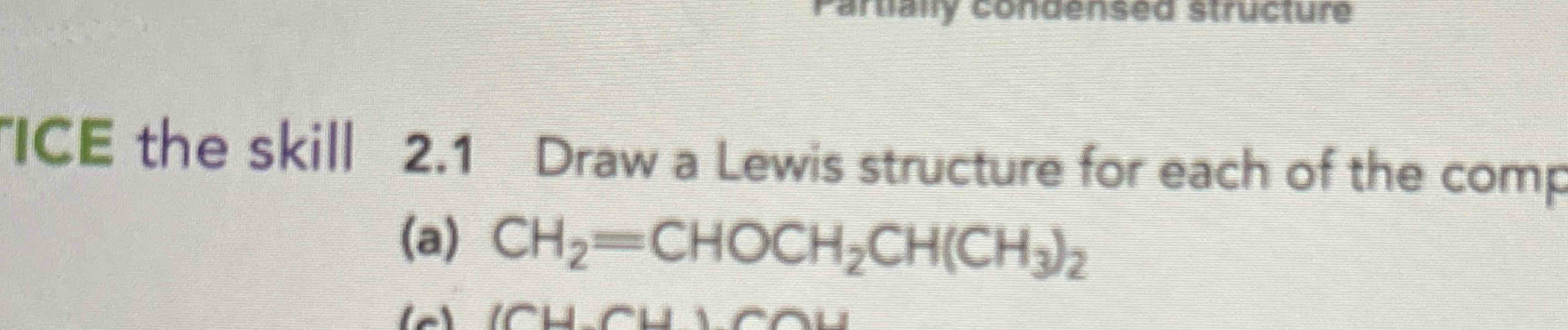 Lewis structure drawing practice