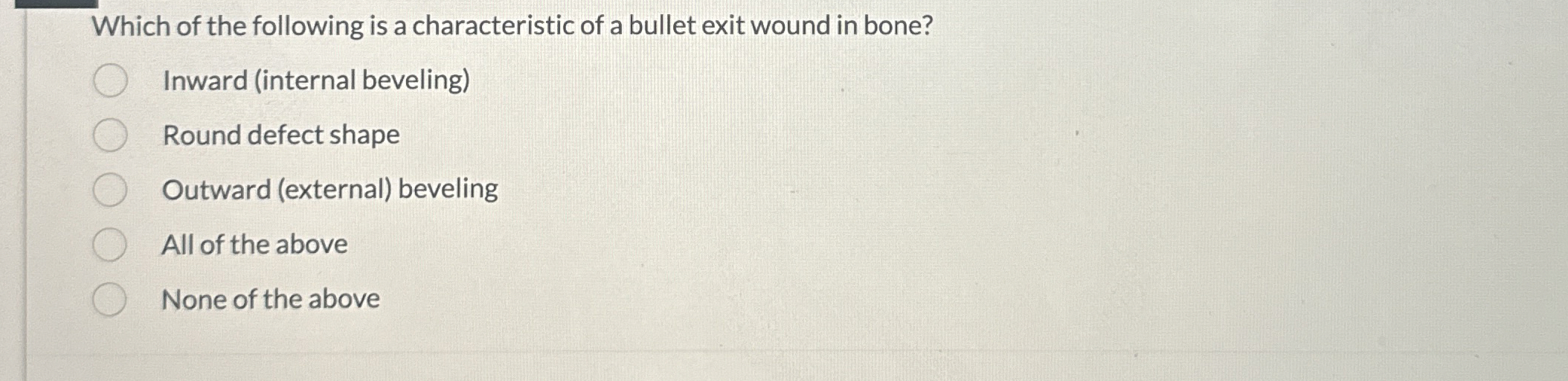 Solved Which of the following is a characteristic of a | Chegg.com