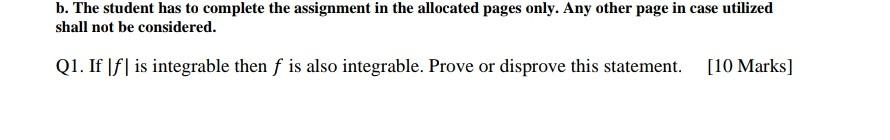 Solved B. The Student Has To Complete The Assignment In The | Chegg.com