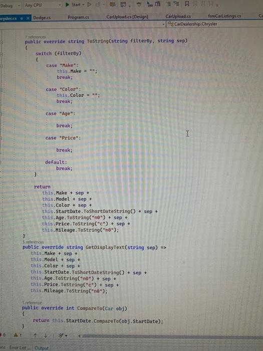 Solved Need help with C Interfaces and Generics. I can