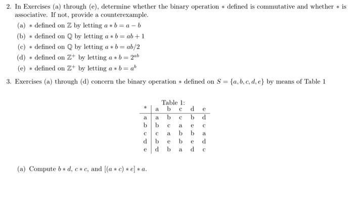 Solved Computation And Concepts 1 In Exercises A Through 8603