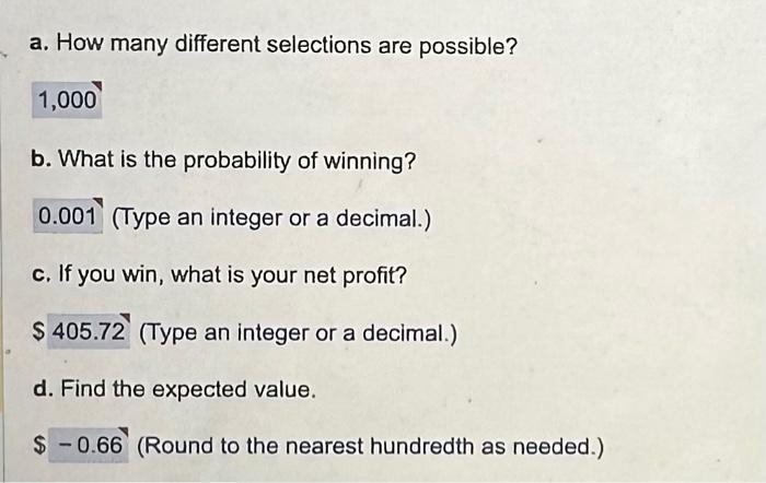 Solved a. How many different selections are possible? b. | Chegg.com