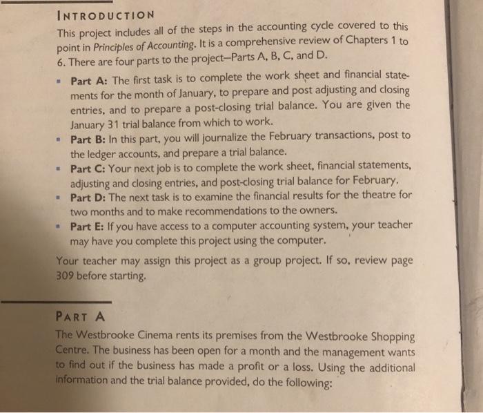 Solved Introduction This Project Includes All Of The Step Chegg Com