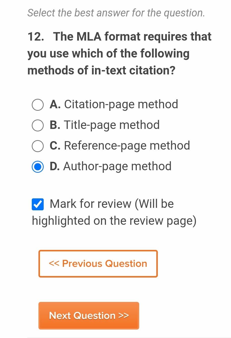 Solved Exam Guidelines Exam Instructions Question 11 Of Chegg Com