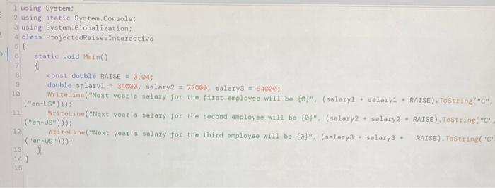 Solved need help in C#, i only have 50% of this right. dont | Chegg.com